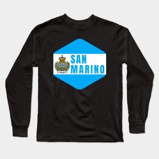 San Marino Coat Of Arms Long Sleeve T-Shirt